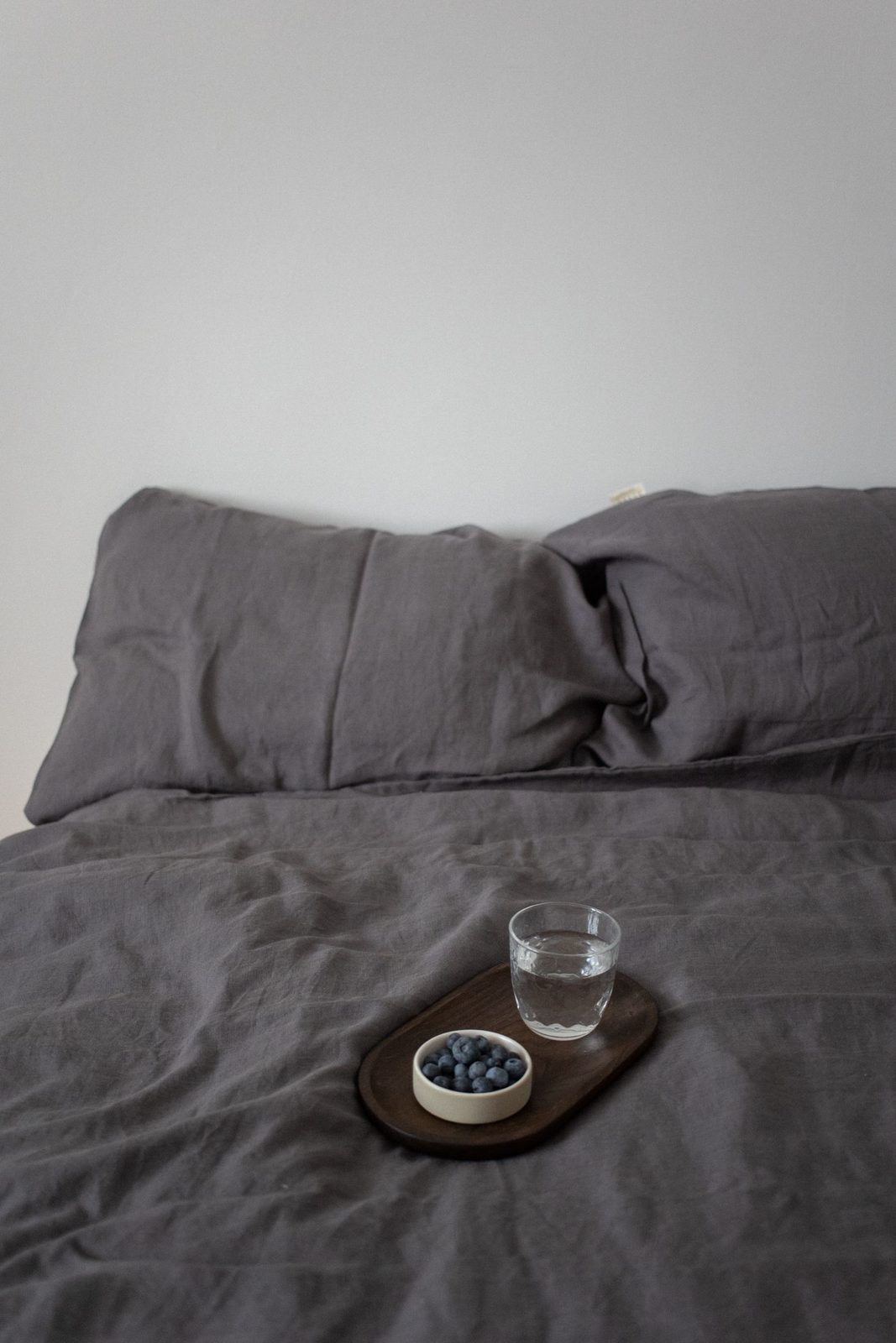 Linen Duvet Cover, Slate